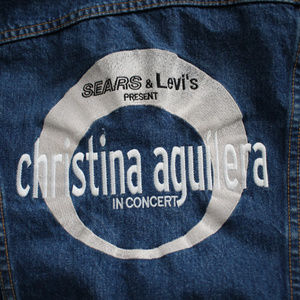 Levi's Christina Aguilera Tour Denim Jean Jacket